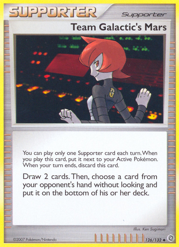 Team Galactic's Mars (126/132) [Diamond & Pearl: Secret Wonders] | Tabernacle Games