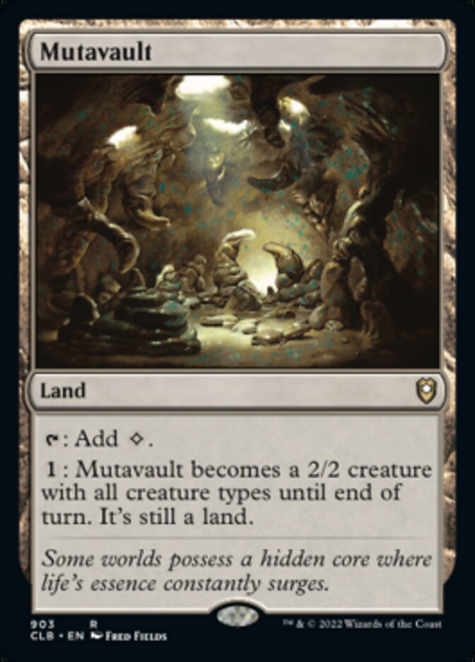 Mutavault [Commander Legends: Battle for Baldur's Gate] | Tabernacle Games