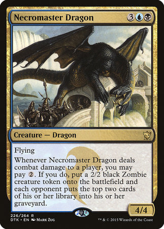 Necromaster Dragon [Dragons of Tarkir] | Tabernacle Games