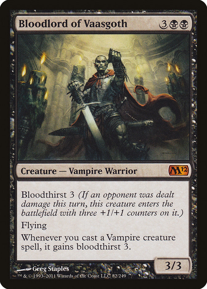 Bloodlord of Vaasgoth [Magic 2012] | Tabernacle Games