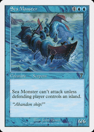 Sea Monster [Seventh Edition] | Tabernacle Games