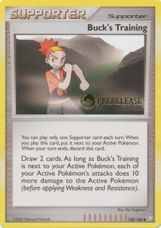 Bucks Training (130/146) (Prerelease Promo) [Diamond & Pearl: Legends Awakened] | Tabernacle Games