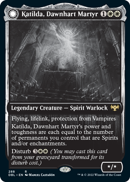 Katilda, Dawnhart Martyr // Katilda's Rising Dawn [Innistrad: Double Feature] | Tabernacle Games