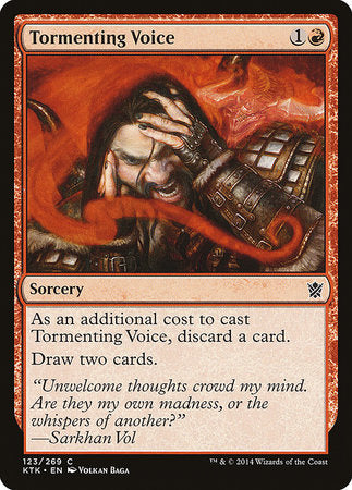 Tormenting Voice [Khans of Tarkir] | Tabernacle Games