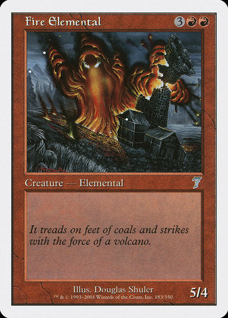 Fire Elemental [Seventh Edition] | Tabernacle Games