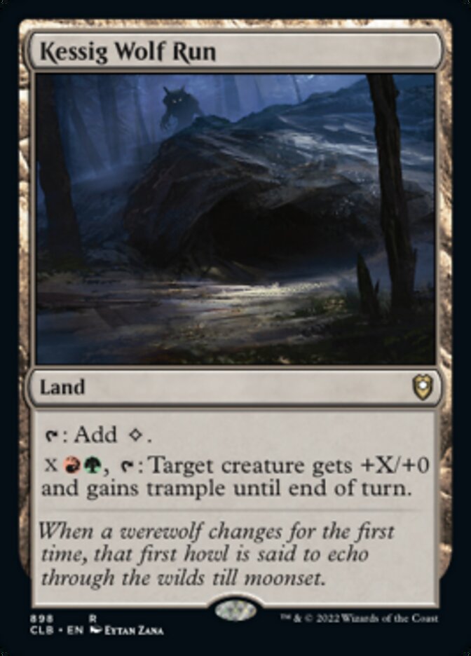 Kessig Wolf Run [Commander Legends: Battle for Baldur's Gate] | Tabernacle Games