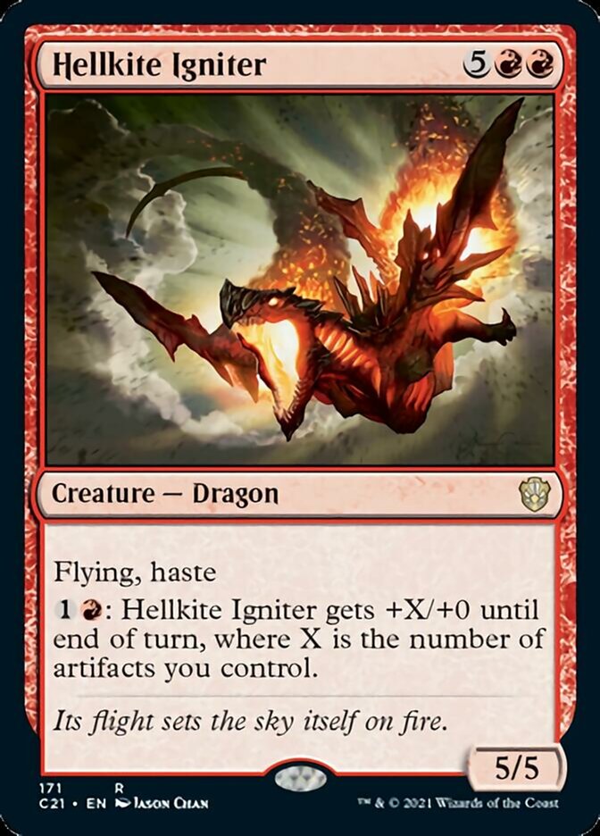 Hellkite Igniter [Commander 2021] | Tabernacle Games