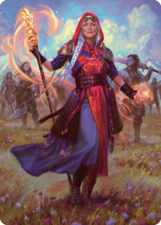 Jaya, Fiery Negotiator Art Card 1 [Dominaria United Art Series] | Tabernacle Games
