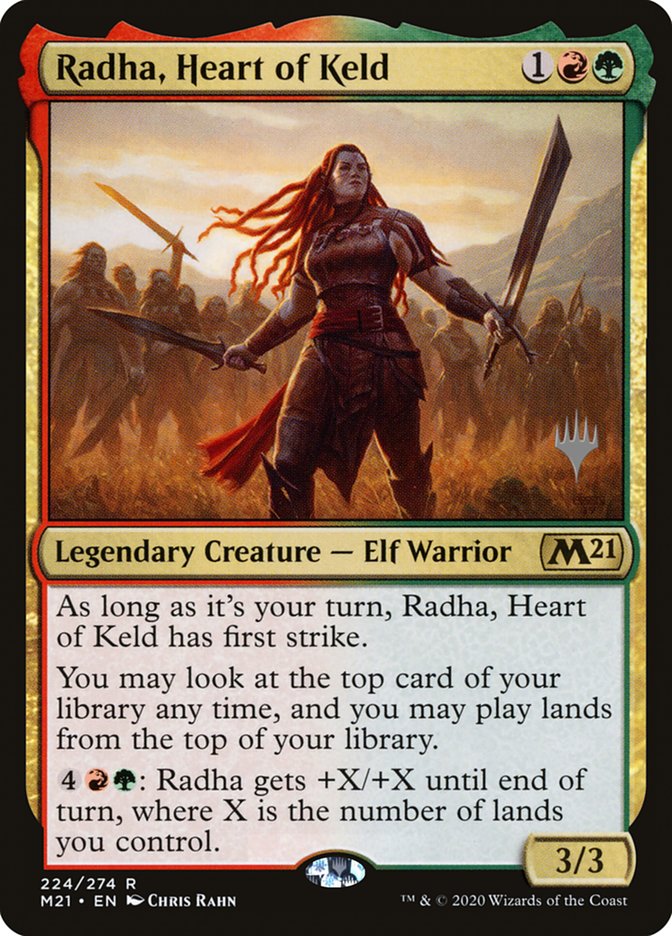 Radha, Heart of Keld (Promo Pack) [Core Set 2021 Promos] | Tabernacle Games