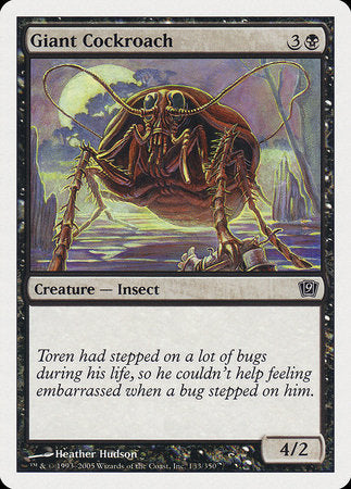 Giant Cockroach [Ninth Edition] | Tabernacle Games