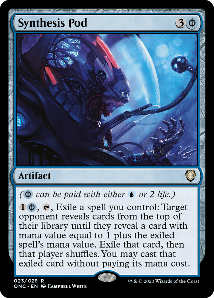 Synthesis Pod [Phyrexia: All Will Be One Commander] | Tabernacle Games