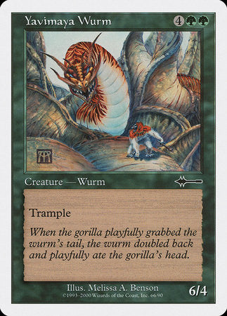 Yavimaya Wurm [Beatdown Box Set] | Tabernacle Games