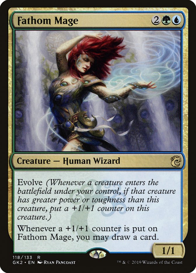 Fathom Mage [Ravnica Allegiance Guild Kit] | Tabernacle Games