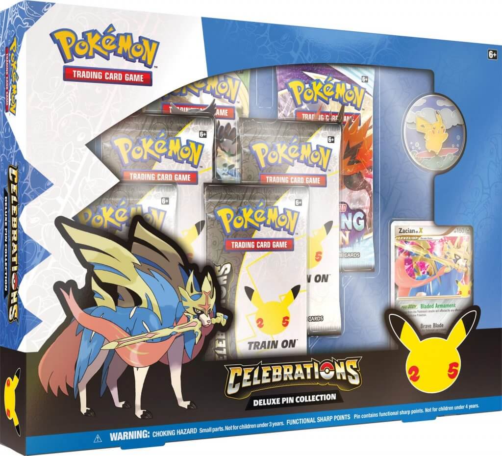 POKÉMON TCG Deluxe Pin Collection - Celebrations | Tabernacle Games