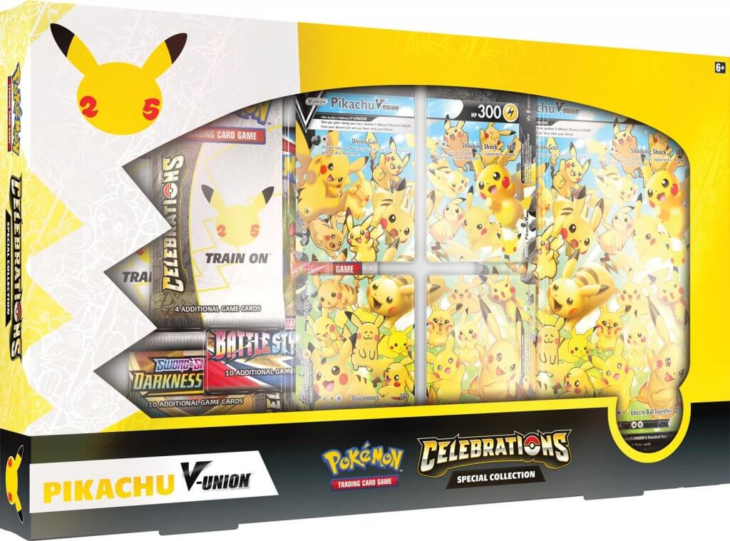 Pikachu V-Union Box | Tabernacle Games