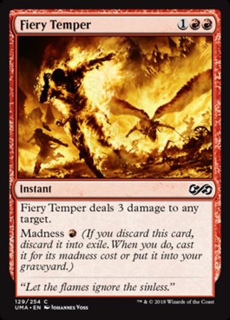 Fiery Temper [Ultimate Masters] | Tabernacle Games