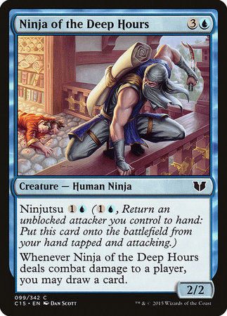 Ninja of the Deep Hours [Commander 2015] | Tabernacle Games