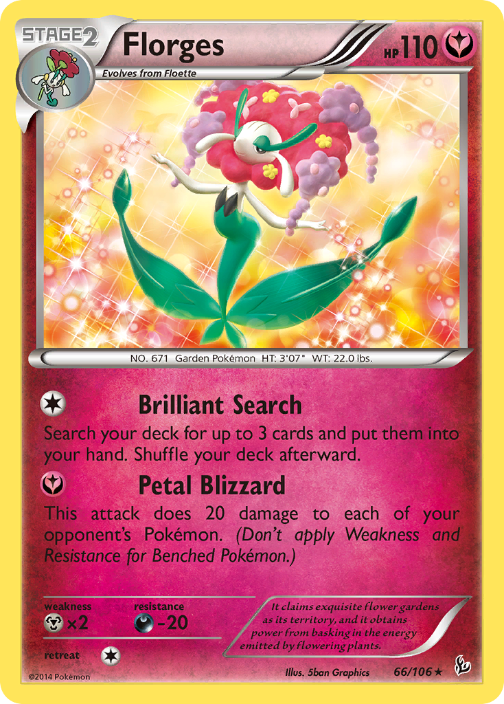 Florges (66/106) [XY: Flashfire] | Tabernacle Games
