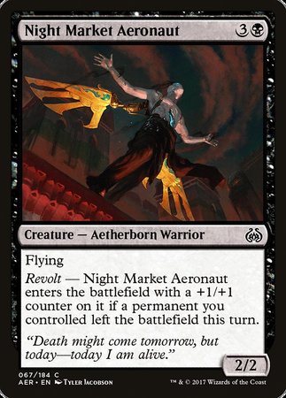 Night Market Aeronaut [Aether Revolt] | Tabernacle Games