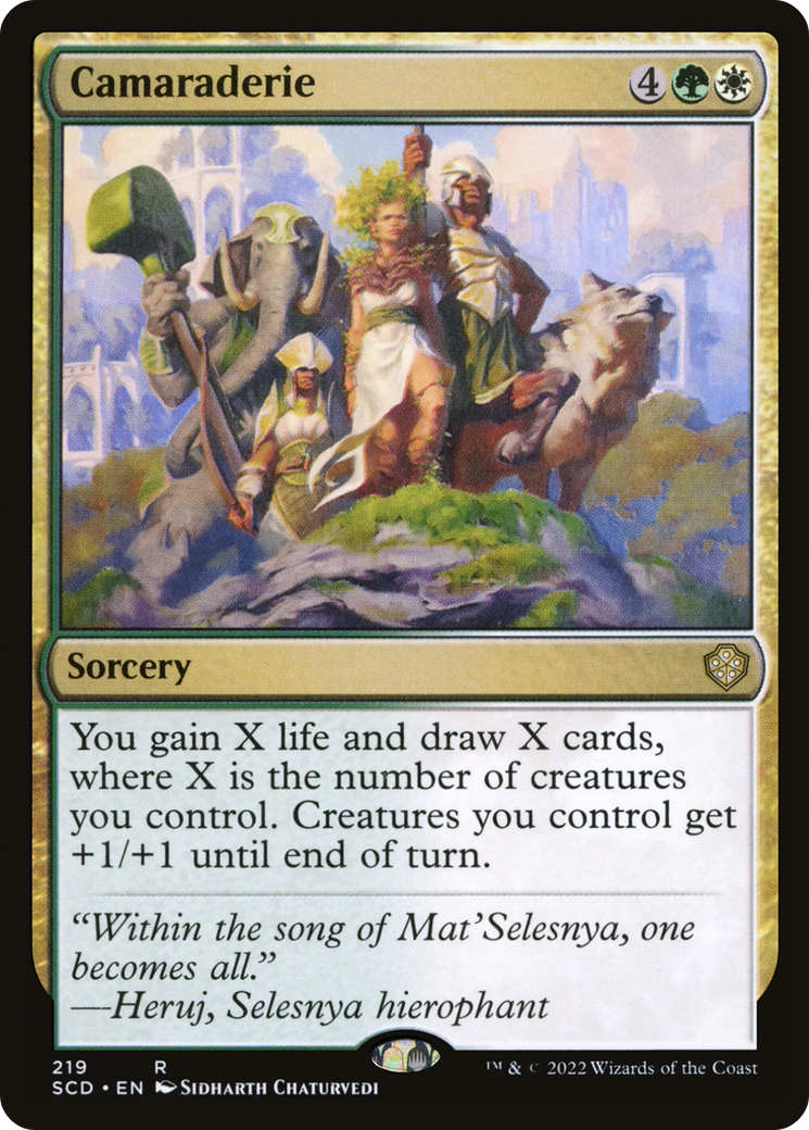 Camaraderie [Starter Commander Decks] | Tabernacle Games