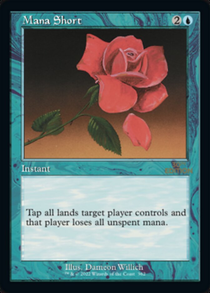 Mana Short (Retro) [30th Anniversary Edition] | Tabernacle Games