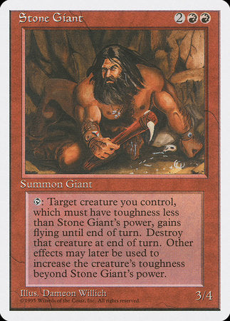 Stone Giant [Fourth Edition] | Tabernacle Games