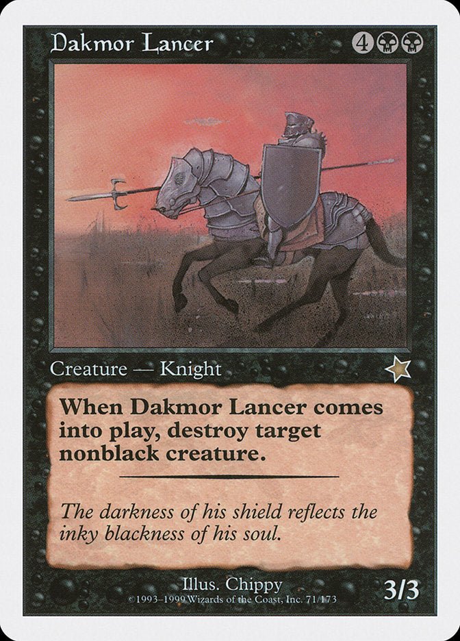 Dakmor Lancer [Starter 1999] | Tabernacle Games