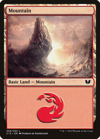 Mountain (336) [Commander 2015] | Tabernacle Games