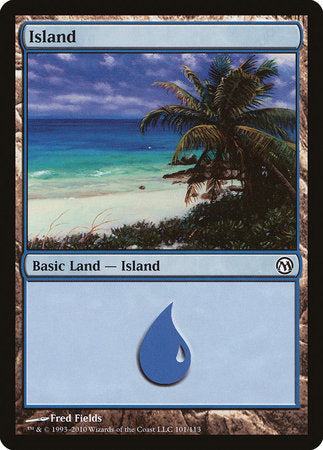 Island (101) [Duels of the Planeswalkers] | Tabernacle Games
