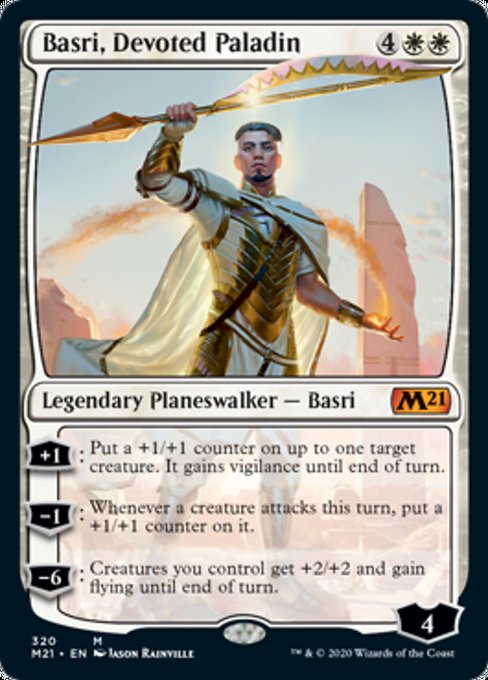 Basri, Devoted Paladin [Core Set 2021] | Tabernacle Games