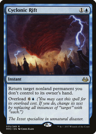 Cyclonic Rift [Modern Masters 2017] | Tabernacle Games