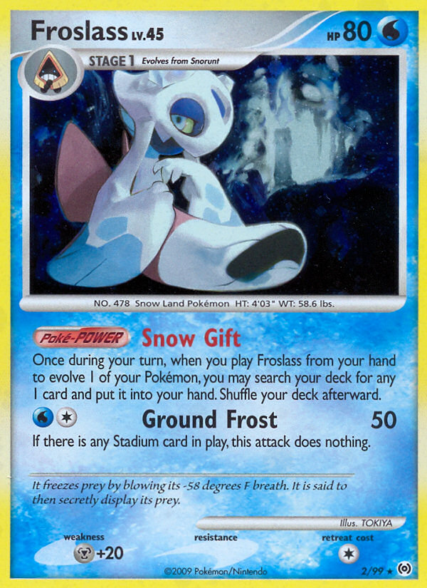 Froslass (2/99) [Platinum: Arceus] | Tabernacle Games