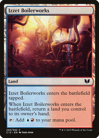 Izzet Boilerworks [Commander 2015] | Tabernacle Games