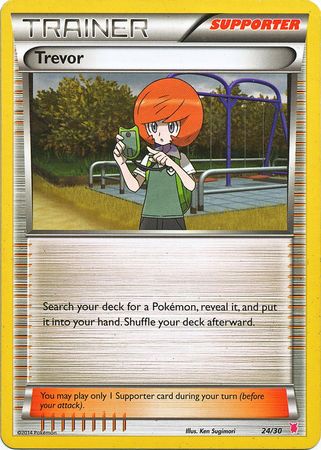 Trevor (24/30) [XY: Trainer Kit 1 - Wigglytuff] | Tabernacle Games