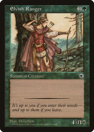 Elvish Ranger [Portal] | Tabernacle Games