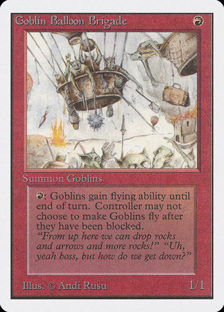 Goblin Balloon Brigade [Unlimited Edition] | Tabernacle Games