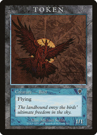 Bird Token (Invasion) [Magic Player Rewards 2001] | Tabernacle Games