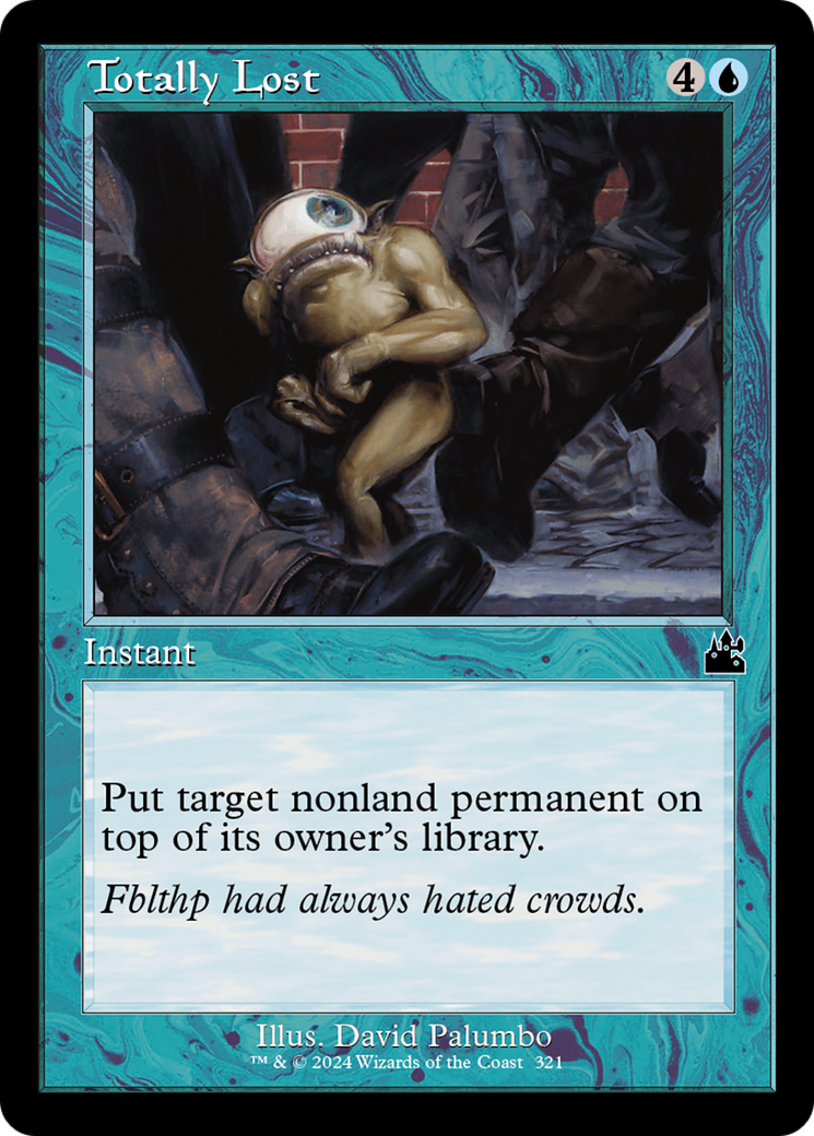 Totally Lost (Retro Frame) [Ravnica Remastered] | Tabernacle Games