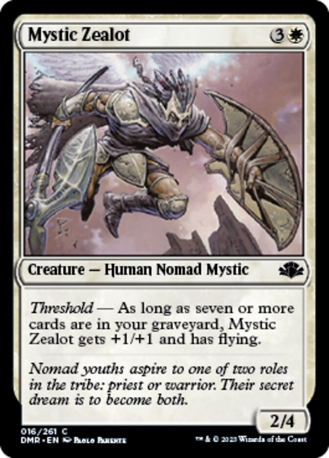 Mystic Zealot [Dominaria Remastered] | Tabernacle Games