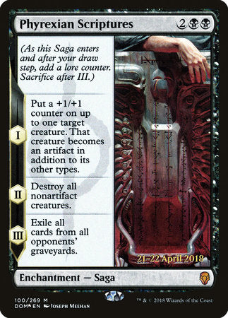 Phyrexian Scriptures [Dominaria Promos] | Tabernacle Games