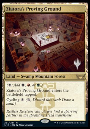 Ziatora's Proving Ground (Promo Pack) [Streets of New Capenna Promos] | Tabernacle Games