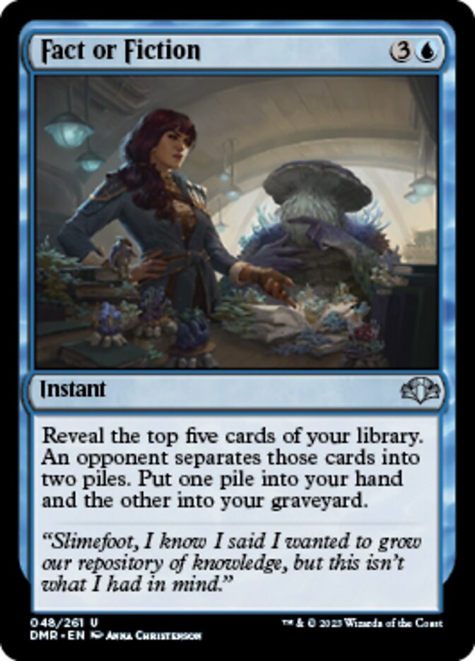 Fact or Fiction [Dominaria Remastered] | Tabernacle Games