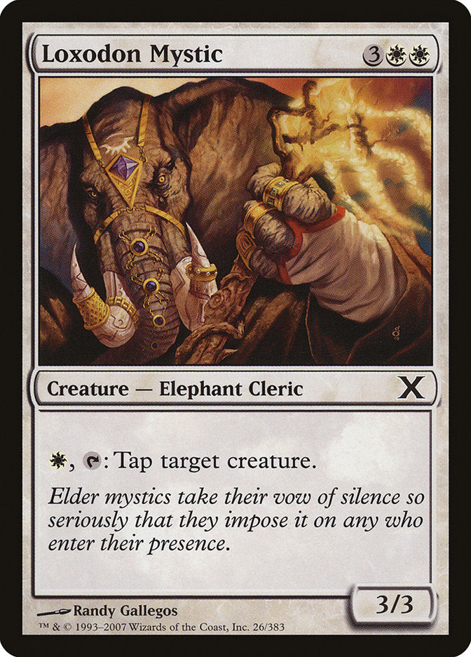 Loxodon Mystic [Tenth Edition] | Tabernacle Games