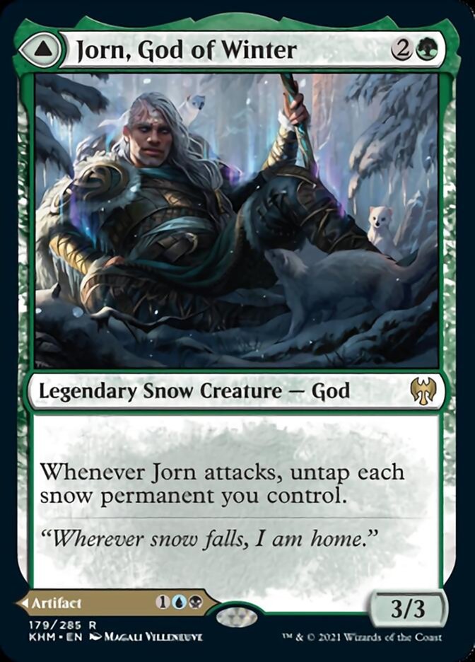 Jorn, God of Winter // Kaldring, the Rimestaff [Kaldheim] | Tabernacle Games