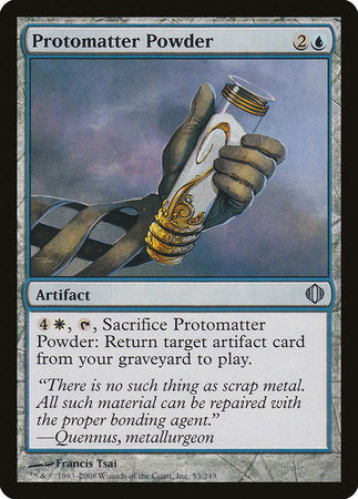 Protomatter Powder [Shards of Alara] | Tabernacle Games