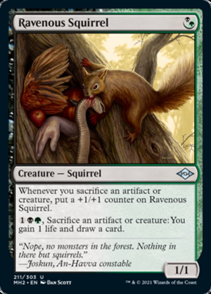 Ravenous Squirrel [Modern Horizons 2] | Tabernacle Games