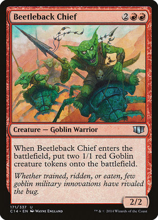 Beetleback Chief [Commander 2014] | Tabernacle Games