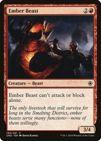 Ember Beast [Conspiracy: Take the Crown] | Tabernacle Games