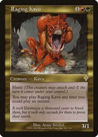 Raging Kavu [Invasion] | Tabernacle Games