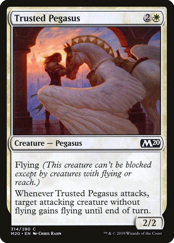 Trusted Pegasus [Core Set 2020] | Tabernacle Games